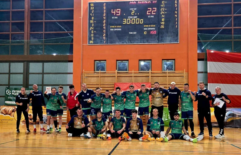 Purina imponuje skutecznością, czołówka bez potknięć – 8. kolejka I ligi gr. B