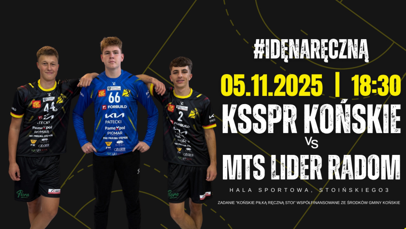 Konecczanie walczą o ósme zwycięstwo z rzędu. KSSPR podejmuje Lidera Radom