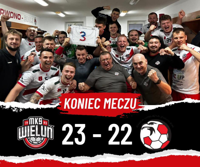 KSSPR Końskie rozgromił SPR PABIKS Pabianice, MKS Wieluń zatrzymał Enea Orlęta Zwoleń