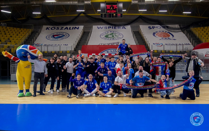 Liga Centralna Mężczyzn: Sensacja w Koszalinie, Śląsk wykorzystał potknięcie lidera