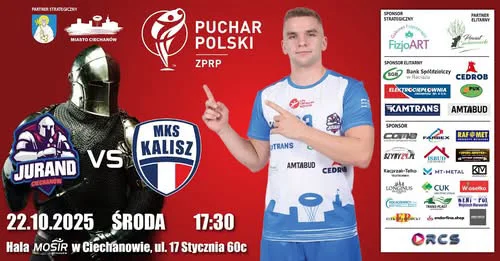 Puchar Polski: Jurand Ciechanów - Netland MKS Kalisz (transmisja LIVE, stream)