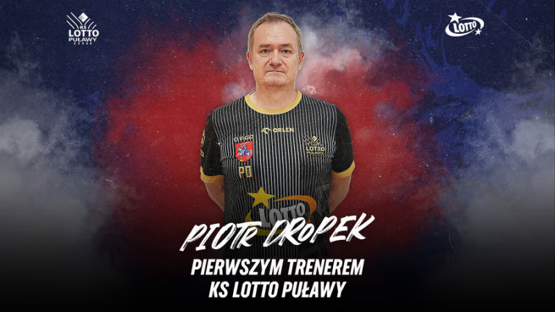 Piotr Dropek trenerem KS LOTTO-Puławy
