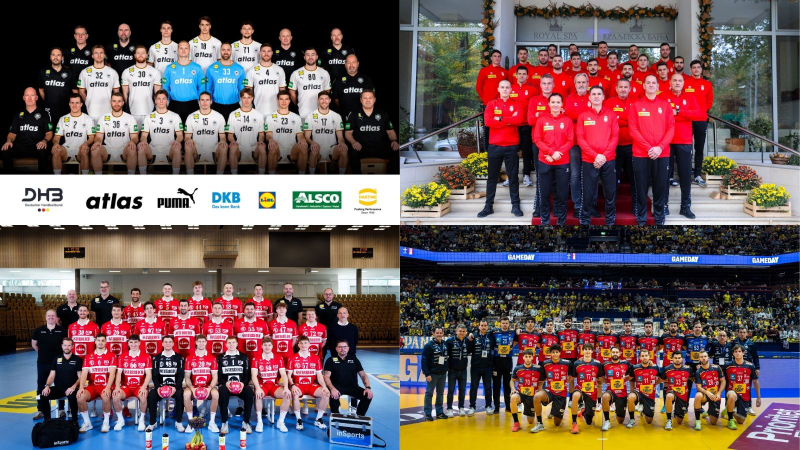 EHF EURO 2026: GRUPA A – Niemcy, Hiszpania, Austria i Serbia w grupie "śmierci"