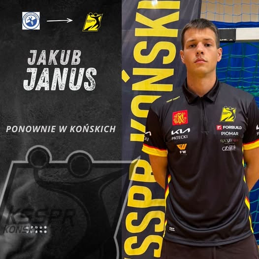 Jakub Janus wraca do KSSPR Końskie. Dwa sezony Superligi w bagażu