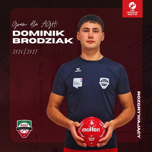 Dominik Brodziak wzmacnia AZS AGH Kraków. Rozgrywający przychodzi z SMS Kielce