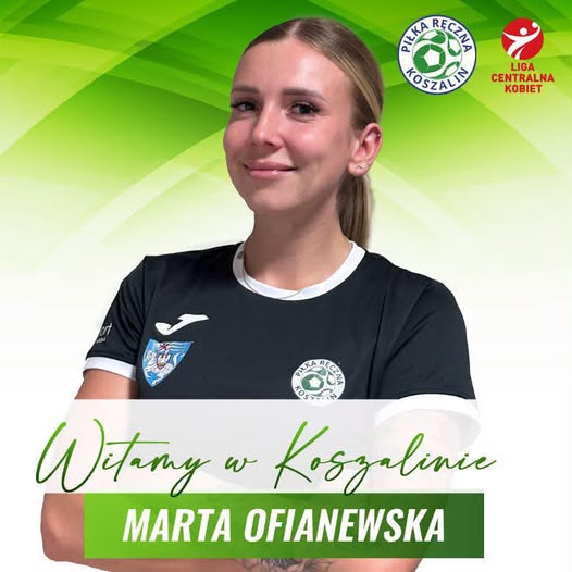 Marta Ofianewska wraca do Koszalina. Wzmocnienie przed sezonem Ligi Centralnej Kobiet