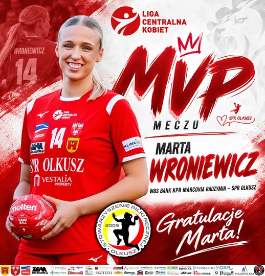 Marta Wroniewicz z 9 golami i tytułem MVP, ale SPR Olkusz wróciło z Marek bez punktów