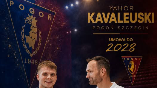 Yahor Kavaleuski wzmacnia Pogoń Szczecin. Białoruski rozgrywający ma pomóc w awansie