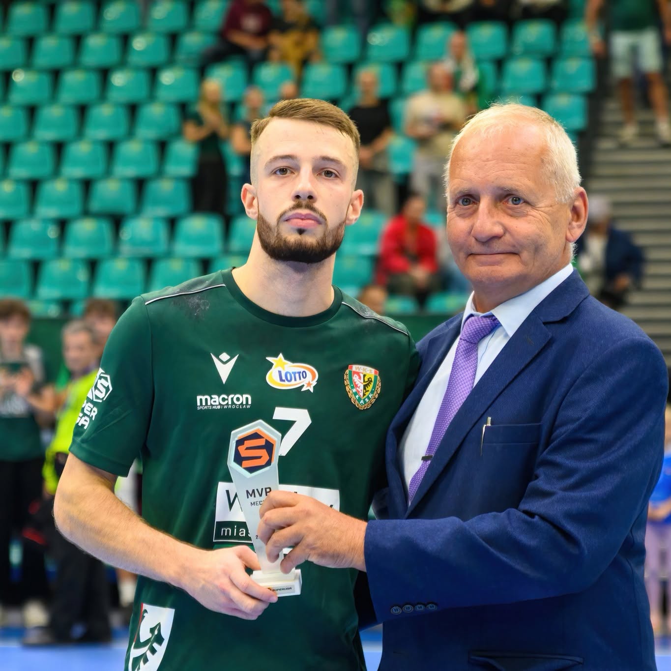 Kacper Okapa MVP i w najlepszej siódemce 4. serii LOTTO Superligi