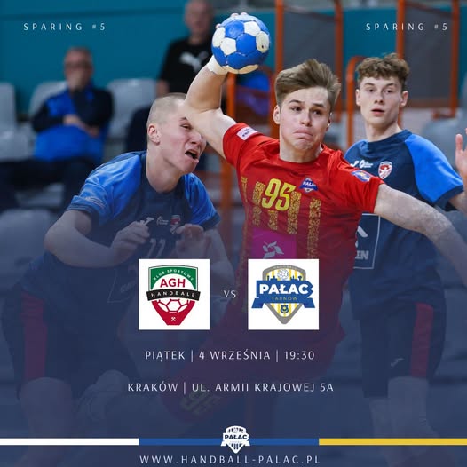 Handball Pałac Tarnów zagra ostatni sparing przed sezonem. Rywalem AZS AGH Kraków