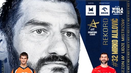 Mirko Alilović z rekordem Ligi Mistrzów. Bramkarz Wisły Płock rozpoczyna 24. sezon