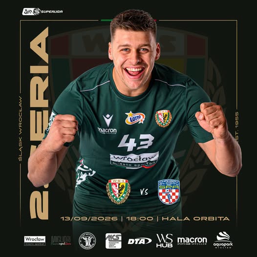 Derby Dolnego Śląska w Superlidze. Śląsk Wrocław podejmuje Chrobry Głogów