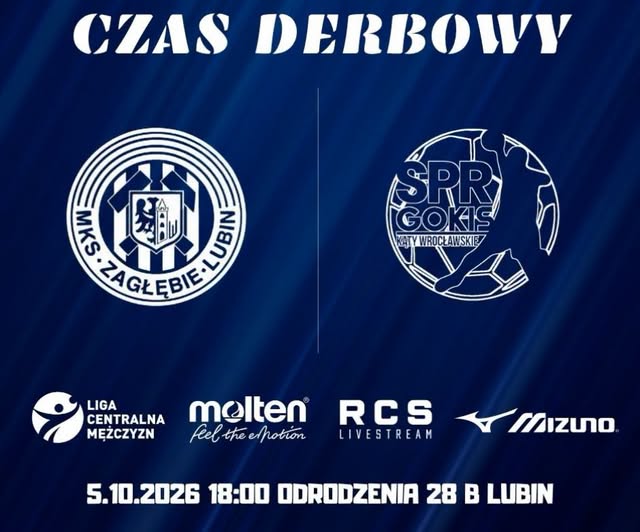 Pierwsze derby Dolnego Śląska w Lidze Centralnej Mężczyzn. Zagłębie Lubin podejmie Kąty Wrocławskie