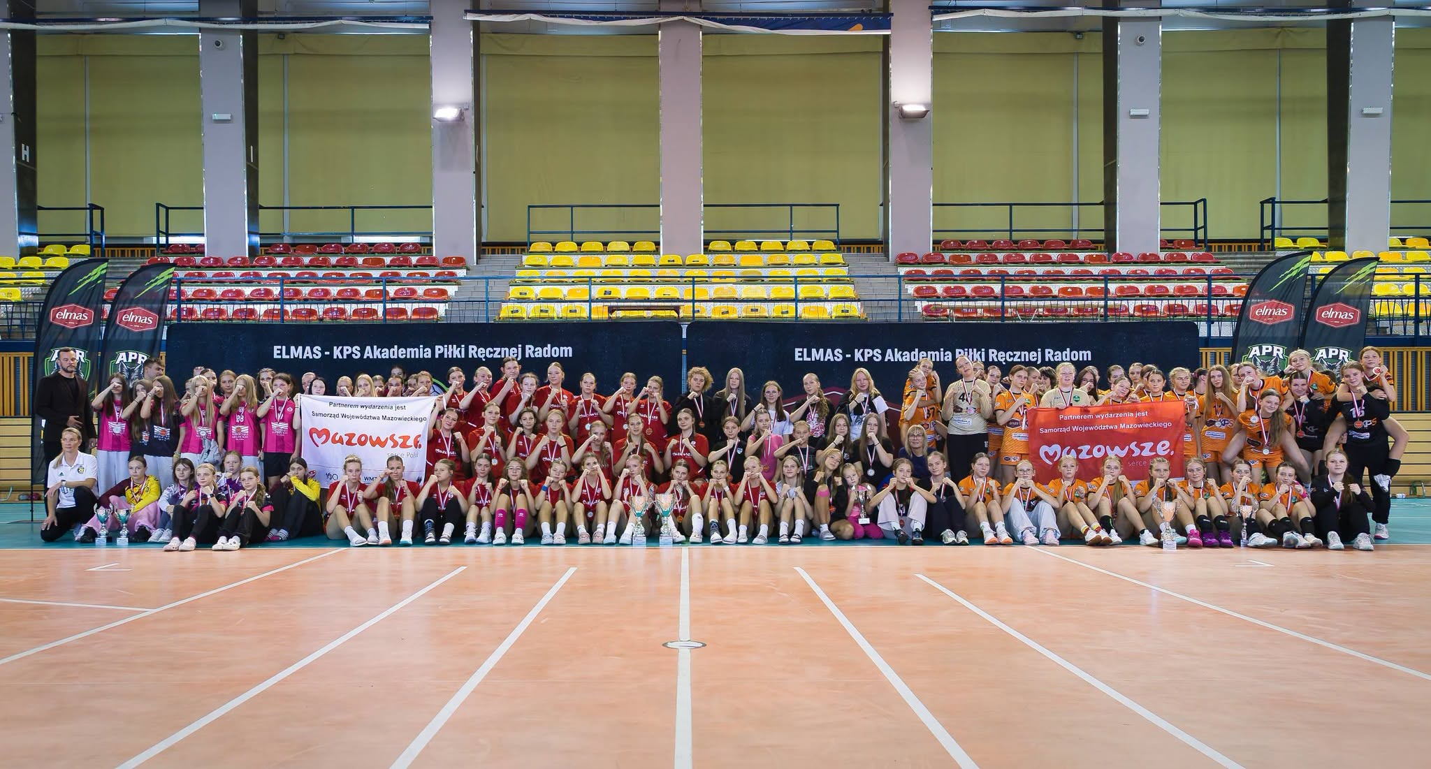 Kadra Mazowsza II wygrała turniej "Zaczęło się w Radomiu". MVP - Antonina Oleksik