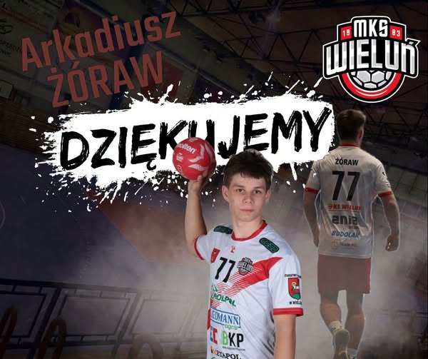 Arkadiusz Żóraw odchodzi z MKS-u Wieluń. Skrzydłowy stawia na studia