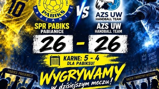 Pabiks Pabianice wygrał po karnych z AZS UW Ochota na inaugurację I ligi