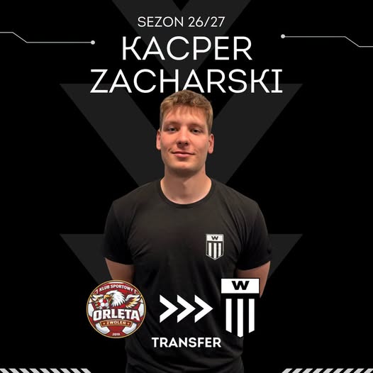 Kacper Zacharski wzmacnia bramkę KS Warszawianka
