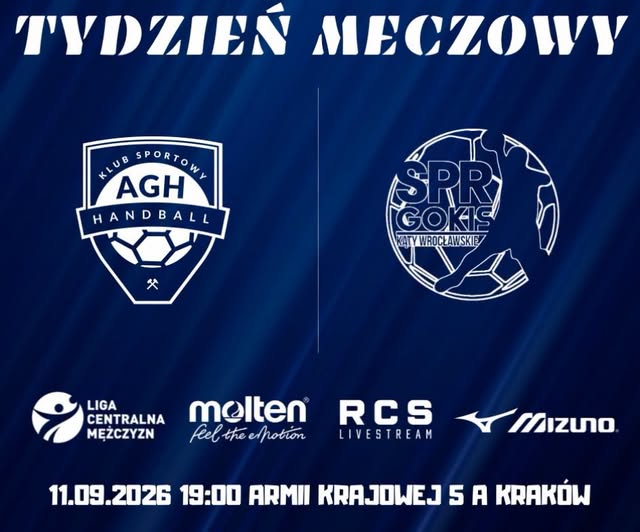 SPR GOKiS Kąty Wrocławskie debiutuje w Lidze Centralnej. Na inaugurację mecz w Krakowie