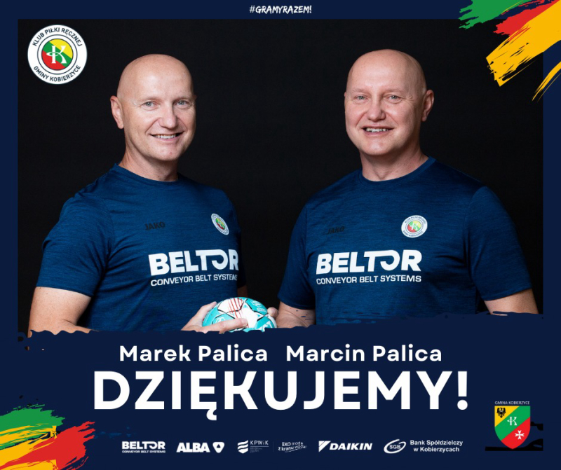 Marcin i Marek Palicowie opuszczają sztab trenerski KPR Gminy Kobierzyce