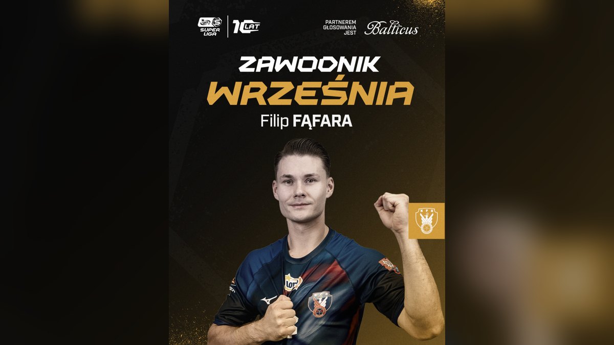 Filip Fąfara Zawodnikiem Września w LOTTO Superlidze