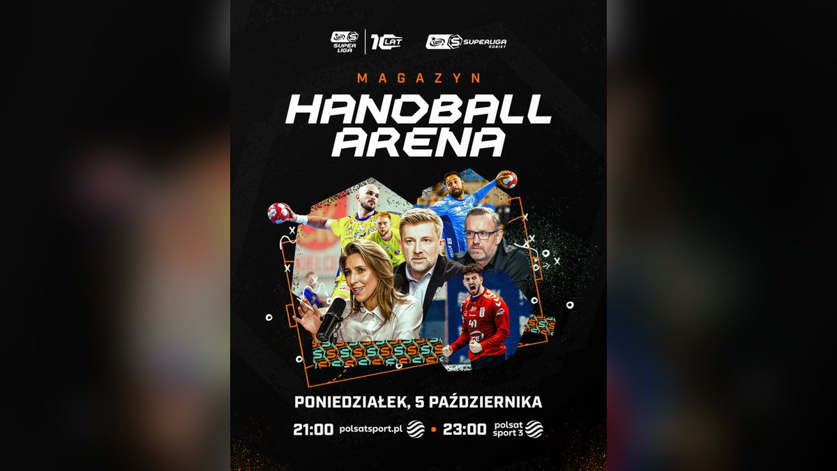 Magazyn Handball Arena o polskich klubach w europejskich pucharach - dziś o 21:00
