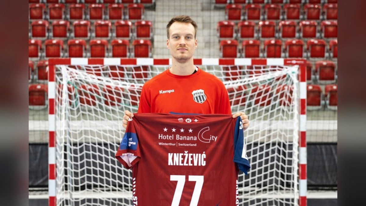 David Knežević wzmacnia Pfadi Winterthur - wypożyczenie z HSC Suhr Aarau