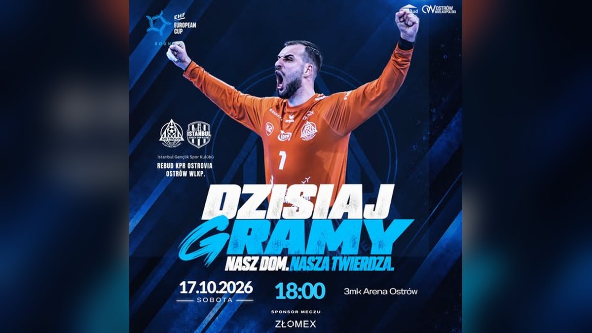 KPR Ostrovia podejmuje Istanbul GSK w Pucharze Europy EHF