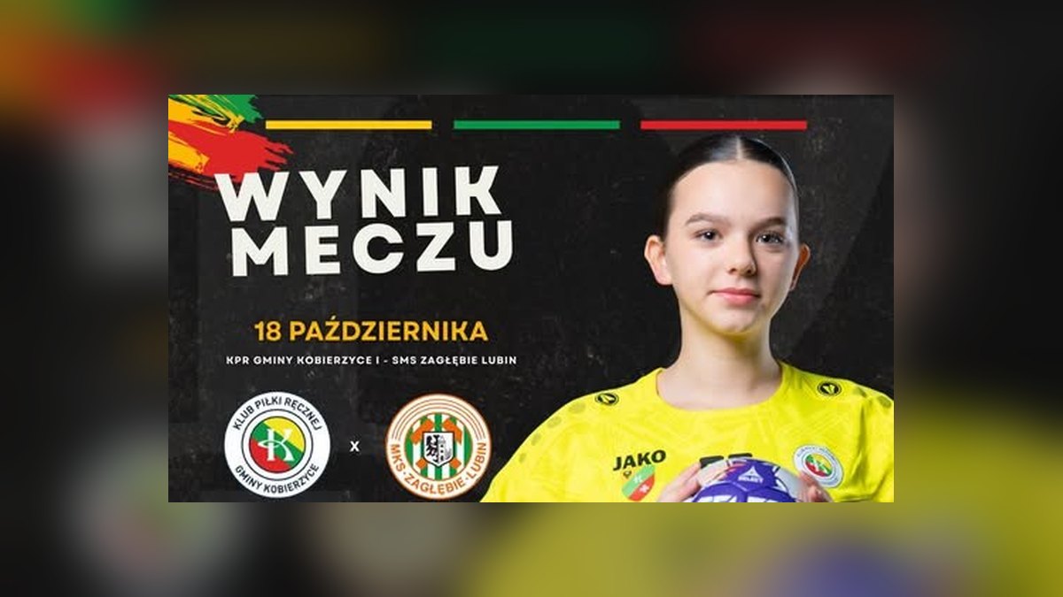 Kobierzyczanki pokonały SMS Zagłębie Lubin 25:21. Sonia Liśkiewicz rzuciła 13 bramek