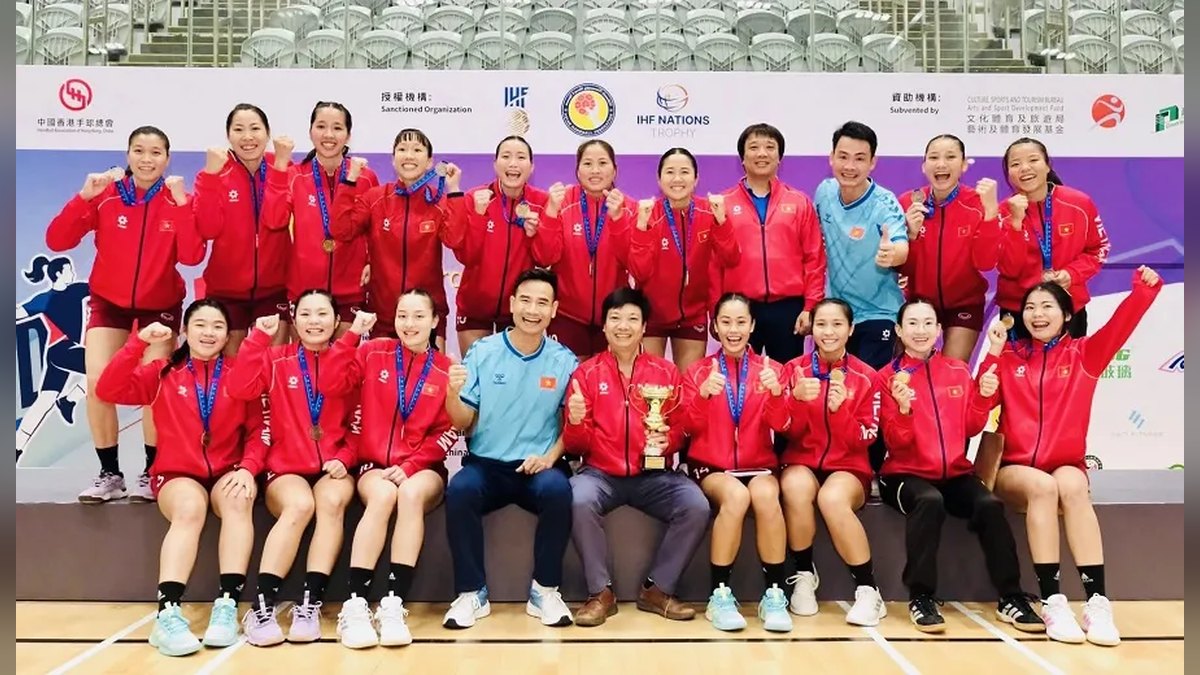Wietnamskie szczypiornistki z brązem turnieju strefy 1A w Hongkongu