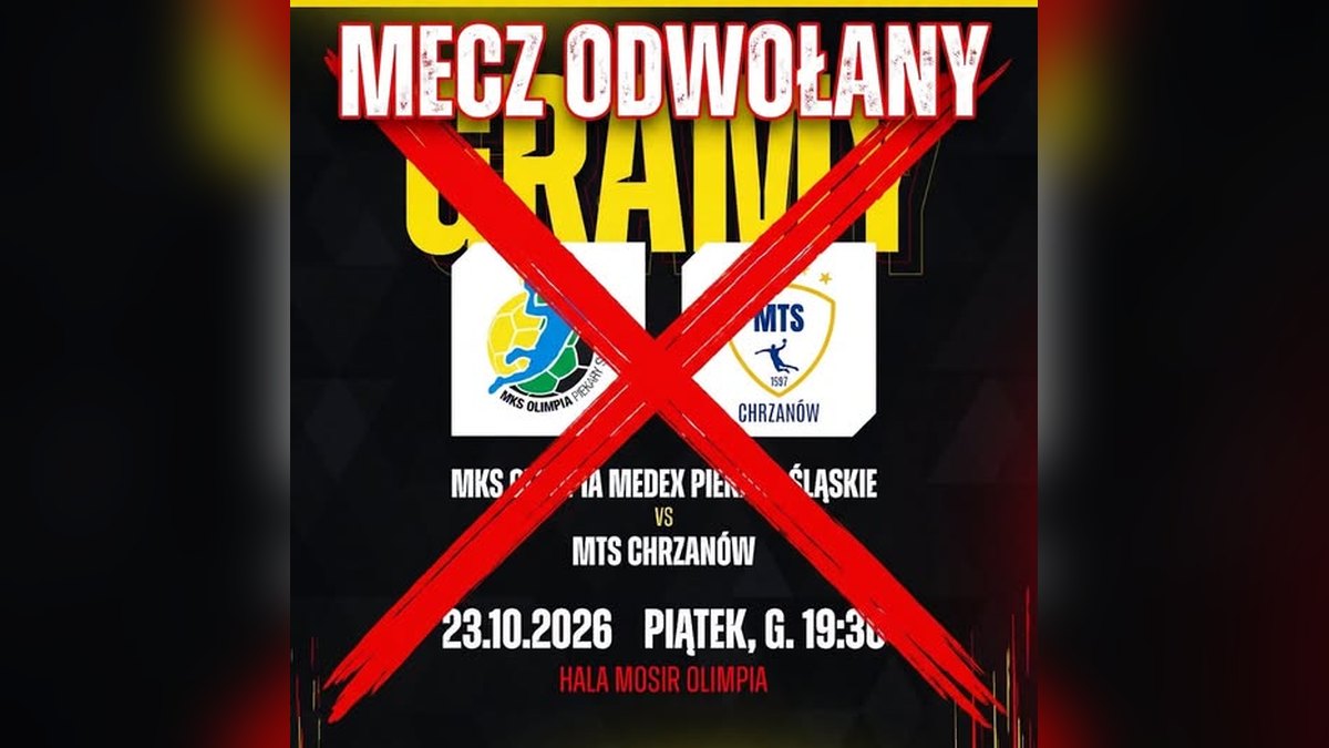 MTS Chrzanów wycofuje drużynę z I ligi mężczyzn. Zarząd zapowiada restrukturyzację klubu