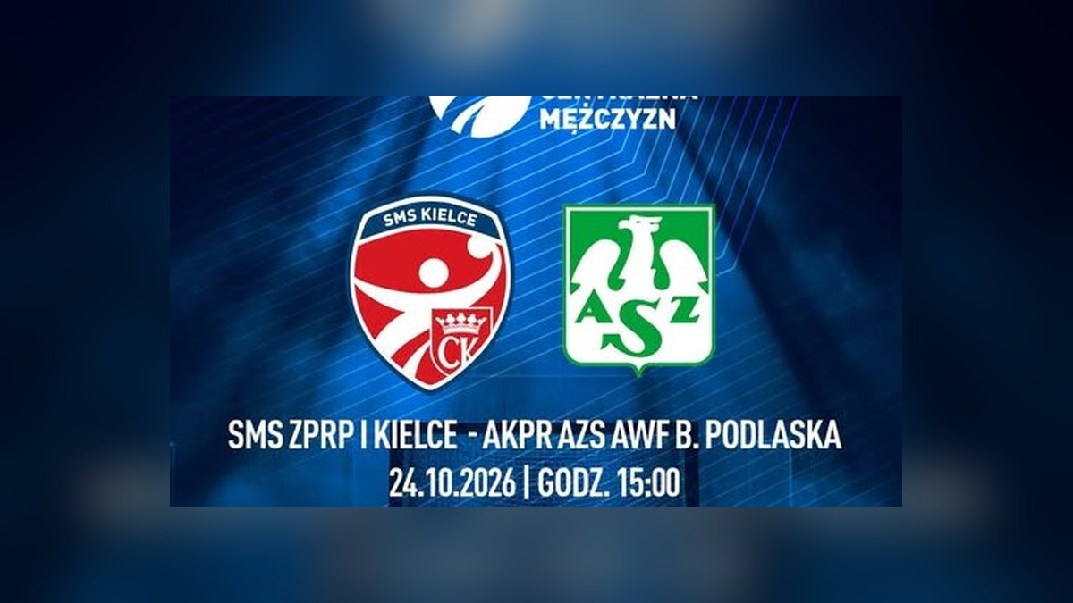 SMS ZPRP I Kielce po wygranej w Lubinie podejmuje AZS AWF Biała Podlaska. Rafał Bernacki bez pełnego składu