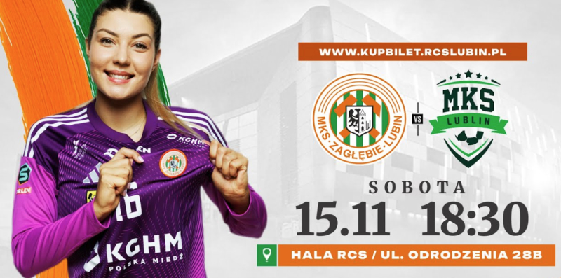 3. runda eliminacji Ligi Europejskiej EHF Kobiet: KGHM Zagłębie Lubin - MKS El-Volt Lublin [TRANSMISJA, LIVE]