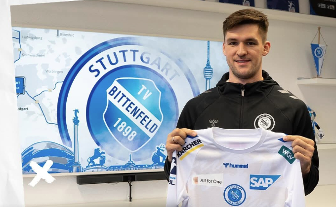 Mateusz Kornecki został nowym zawodnikiem TVB Stuttgart