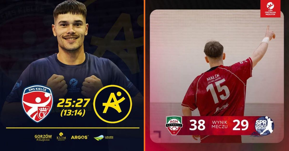 Gorzów przetrwał serię 7:0 Kielczan, Kraków odskoczył Kątom w końcówce. Liga Centralna zaczęła sezon