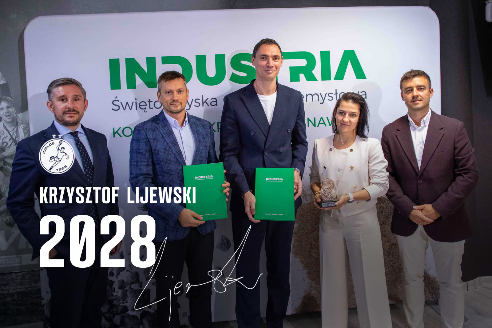 „Nie boję się tej odpowiedzialności". Krzysztof Lijewski pierwszym trenerem Industrii Kielce