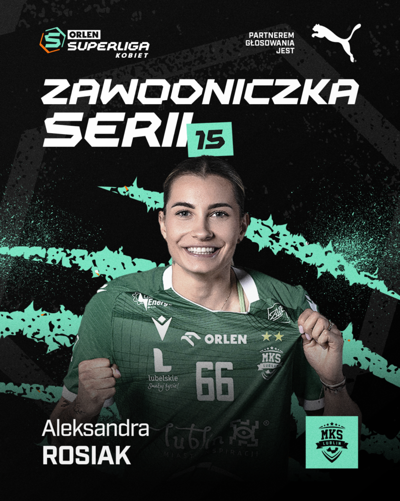 Rosiak z tytułem zawodniczki kolejki! Lublinianka zachwycała przeciwko Zagłębiu