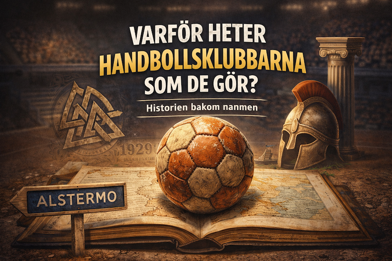 Skąd wzięły się nazwy szwedzkich klubów piłki ręcznej? Mitologia, abstynencja i angielska piłka nożna