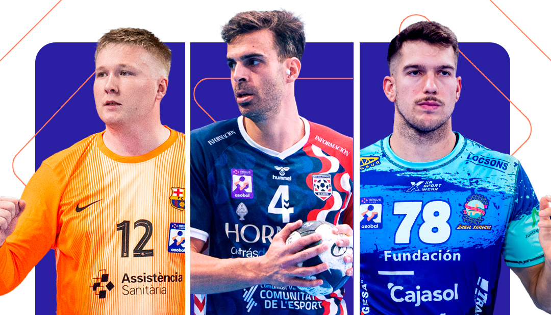 Nielsen, Borragán i Estepa powalczą o tytuł MVP marca w lidze ASOBAL