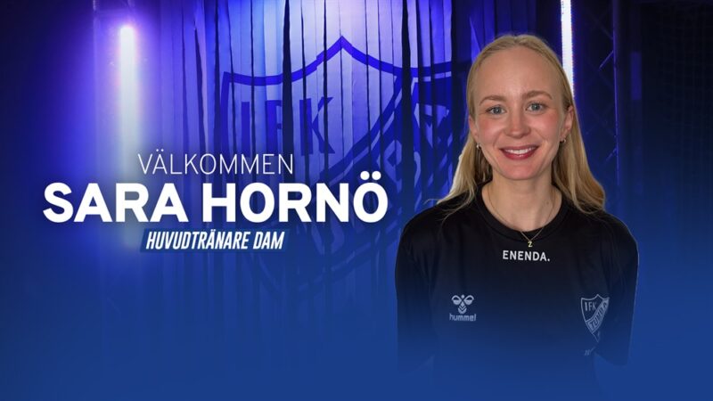 Sara Hornö nową trenerką IFK Tumba przed debiutem w Allsvenskan