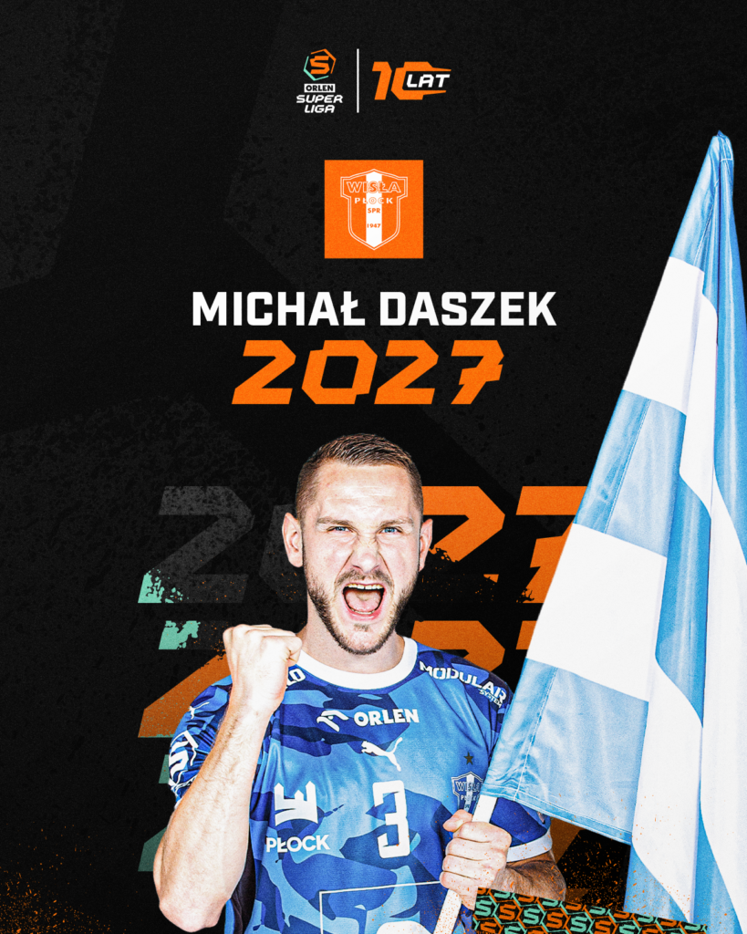 Daszek wiąże przyszłość z Wisłą! Kapitan Nafciarzy zostaje do 2027 roku