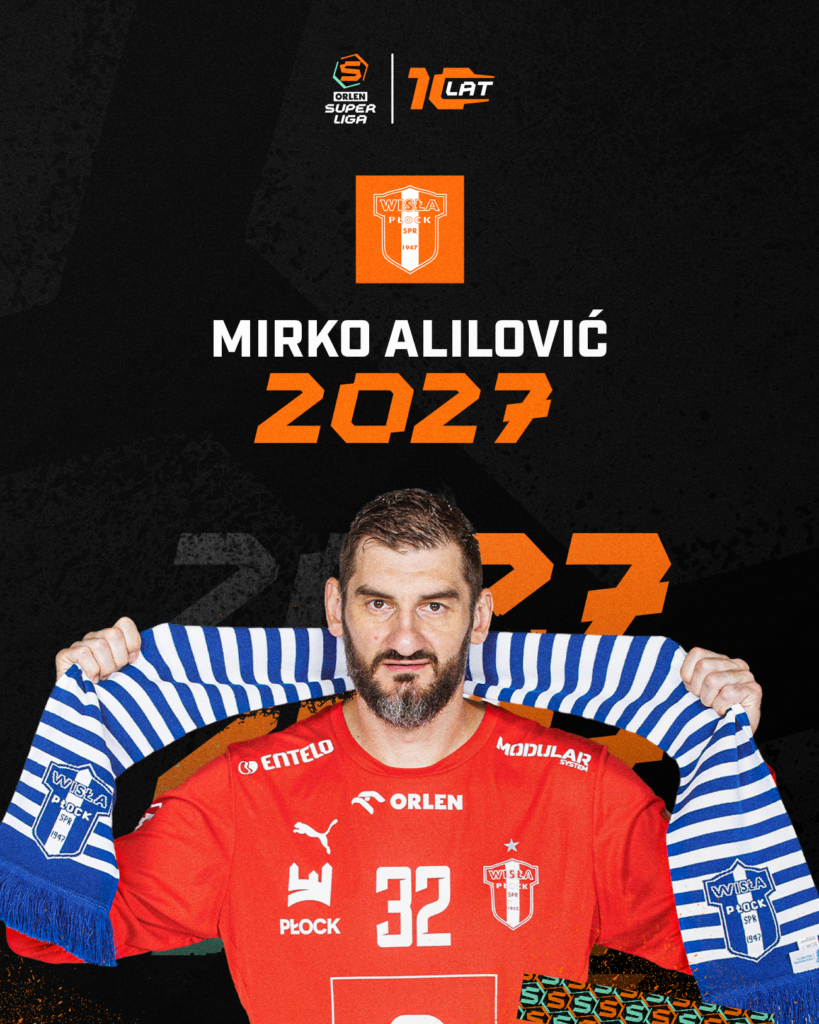 Alilović przedłuża kontrakt z Wisłą! 41-latek poprowadzi Płock po tytuł