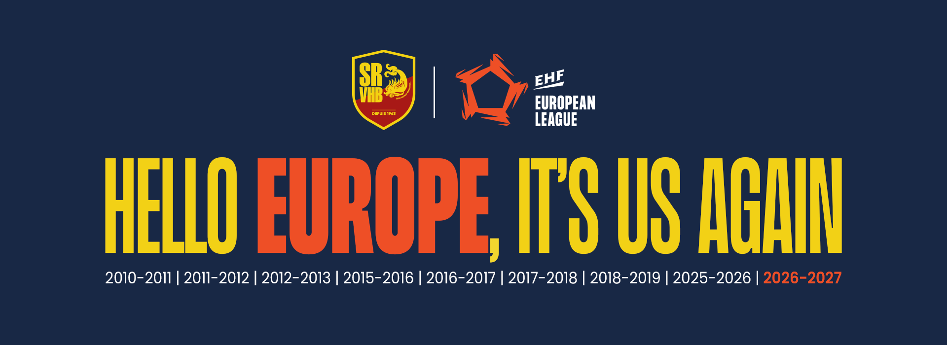 Saint-Raphaël z dziką kartą do EHF European League na sezon 2026/27