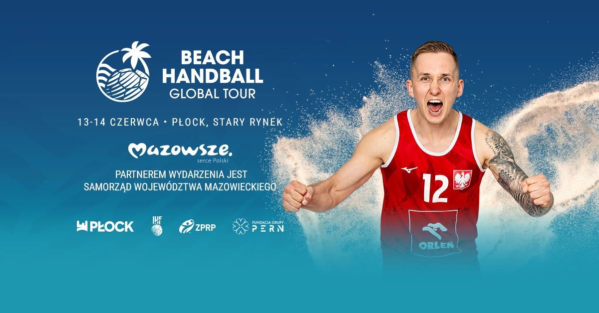 Płock w centrum piłkarskiego świata! Polska zagra w prestiżowym turnieju IHF Beach Handball Global Tour