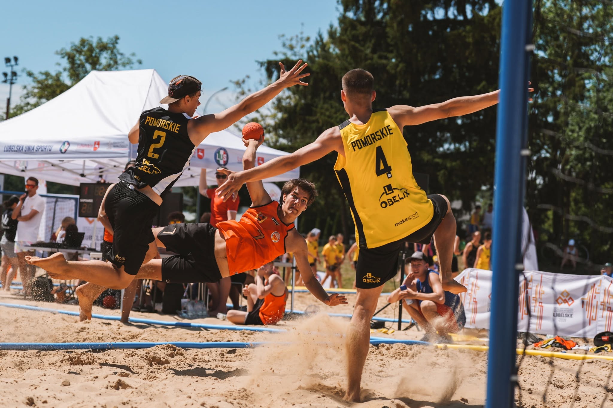 Dolnośląskie i Śląskie triumfują w finałach Olimpiady Młodzieży w beach handballu