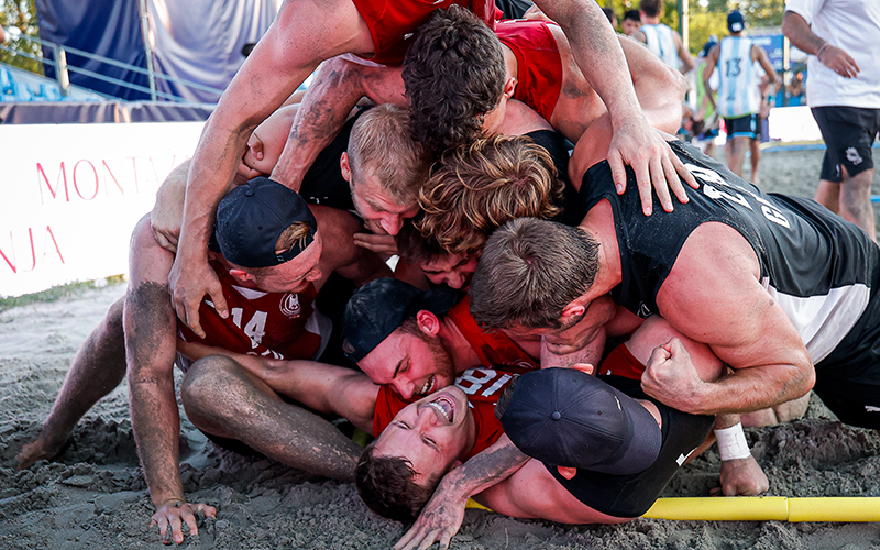 Argentyna i Niemcy królami plażowej piłki ręcznej - komplet trofeów dla obu mistrzów