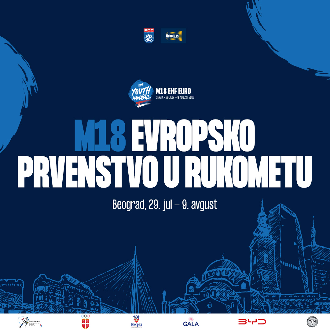 Belgrad gospodarzem ME kadetów 2026 - kompletny terminarz fazy grupowej