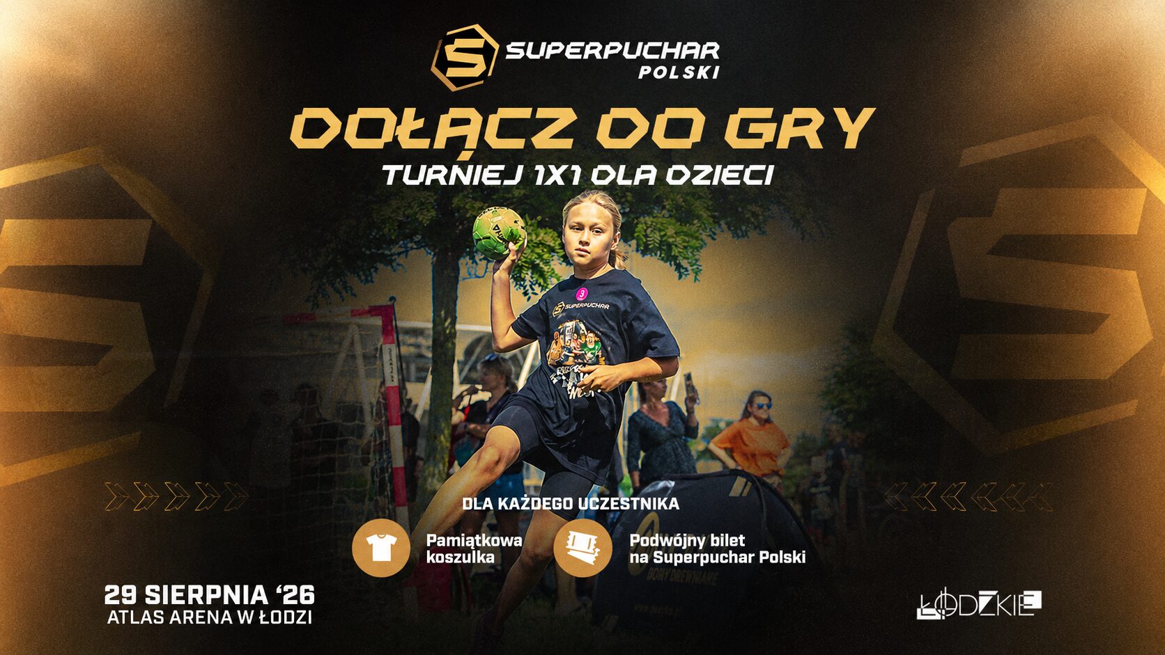 Atlas Arena zaprasza młodych szczypiornistów na turniej przed Superpucharem Polski