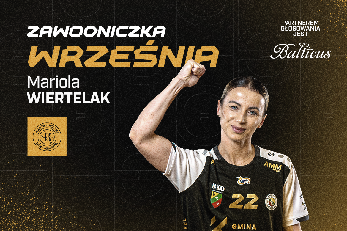 Mariola Wiertelak Zawodniczką Września LOTTO Superligi Kobiet