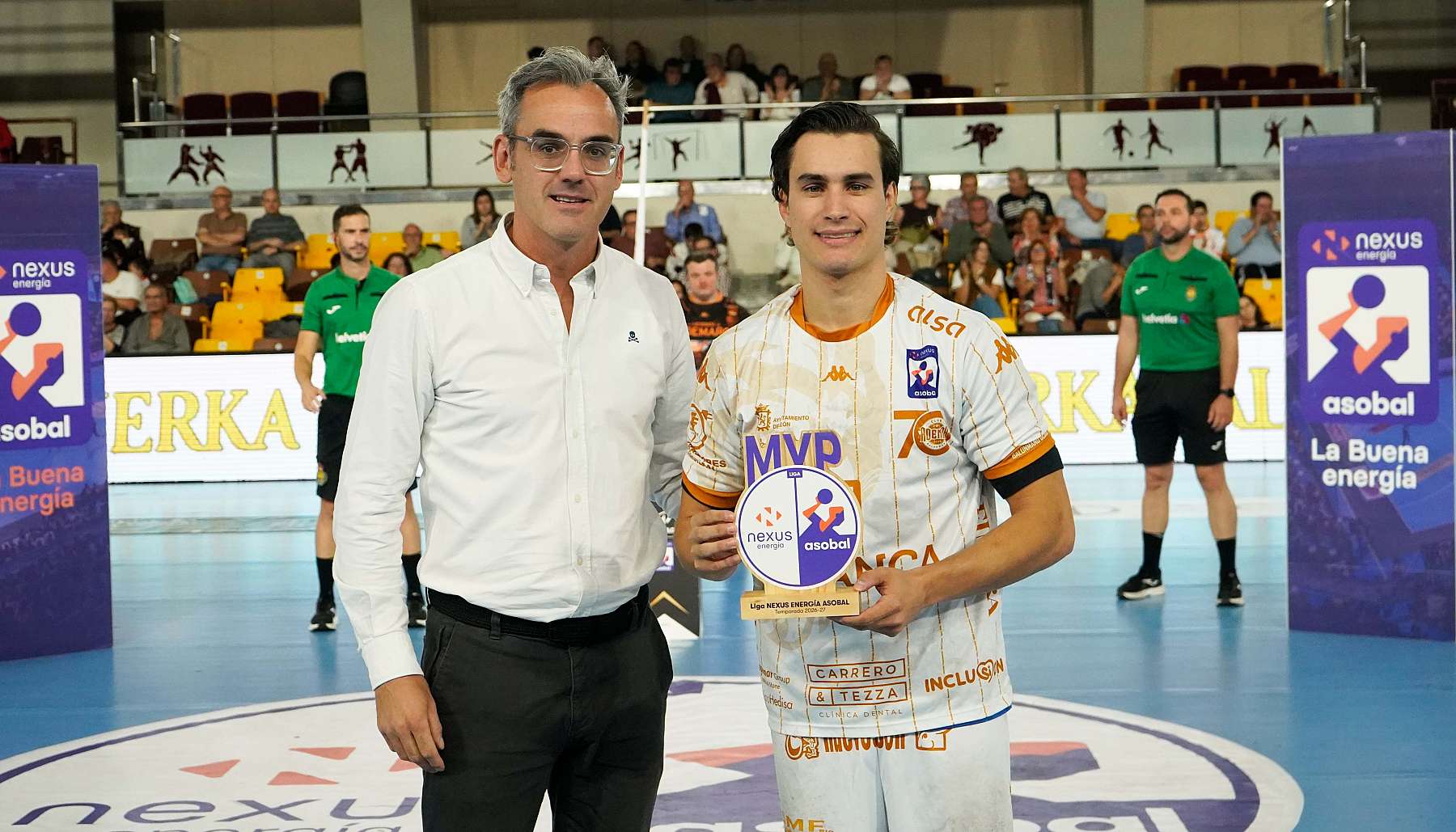 Gonzalo Pérez Arce odebrał nagrodę MVP września w lidze ASOBAL