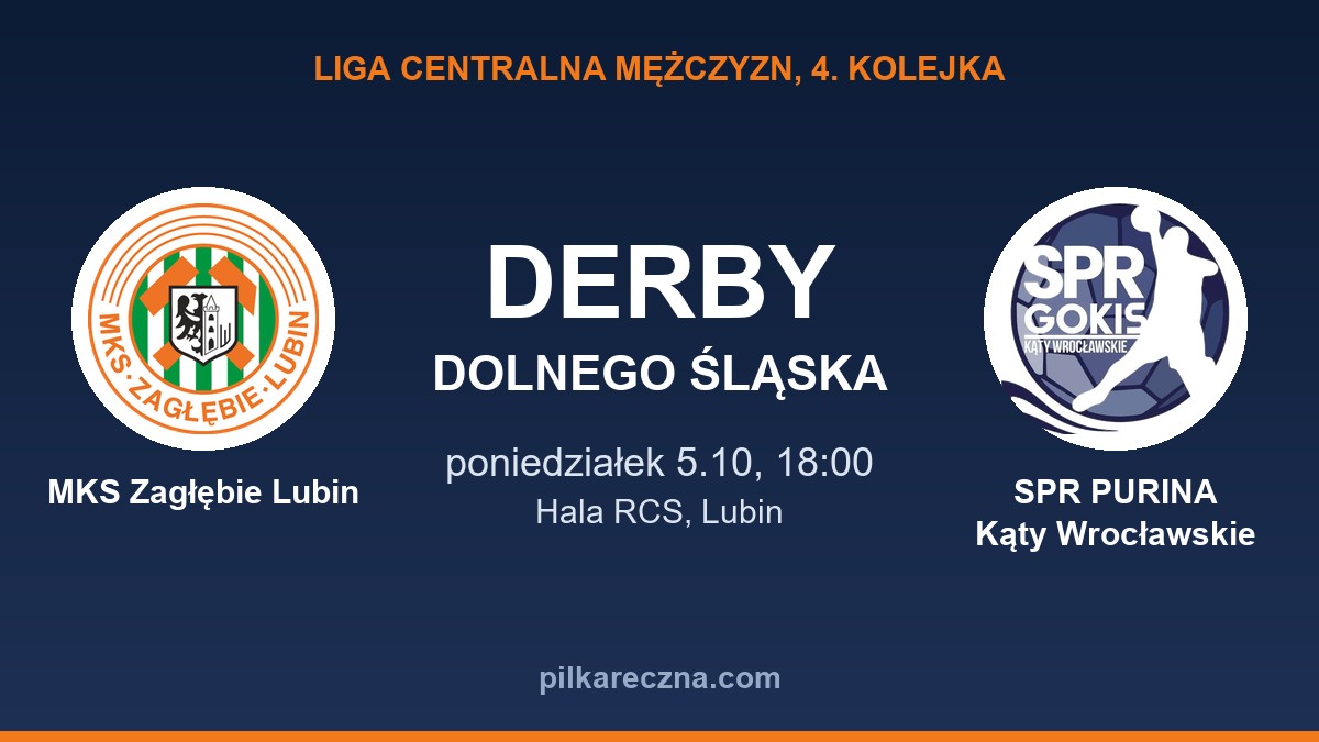 Zagłębie Lubin - Kąty Wrocławskie. Derby i walka o czołówkę Ligi Centralnej